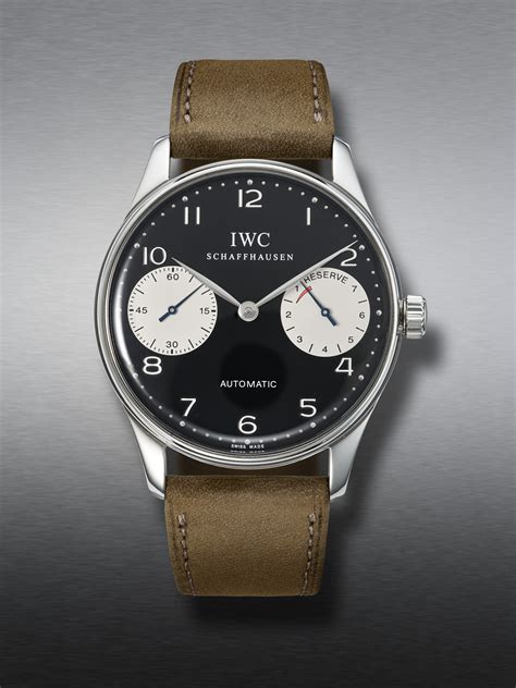 IWC. A LIMITED EDITION STAINLESS STEEL 